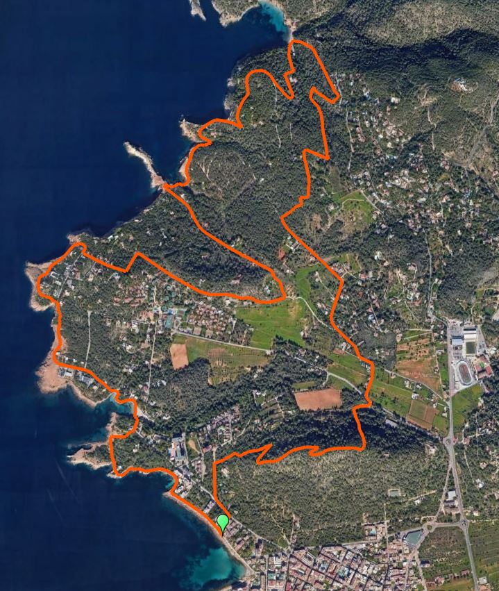 Recorrido SANT ANTONI TRAIL RUN